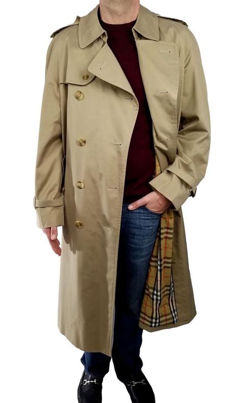 mens burberry mac|Burberry raincoats for men.